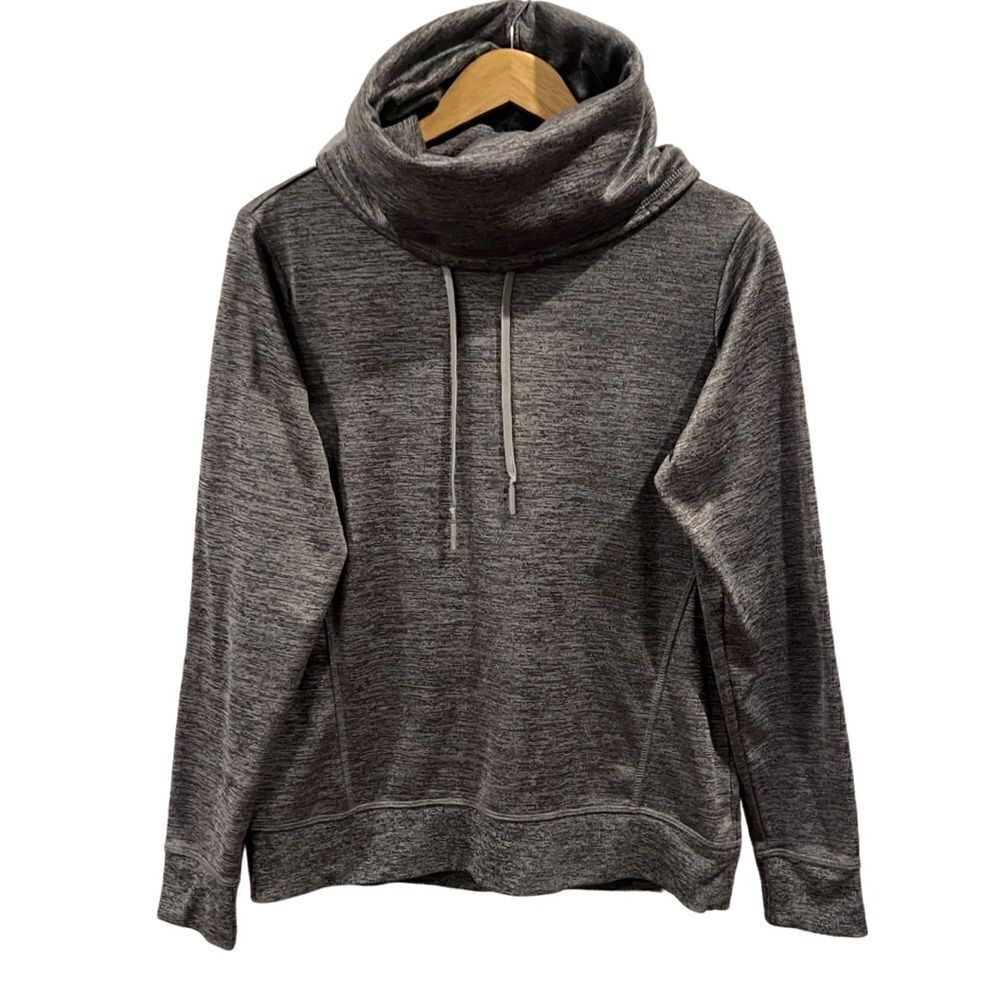 Fila Funnel Neck Gray Sweatshirt Size M